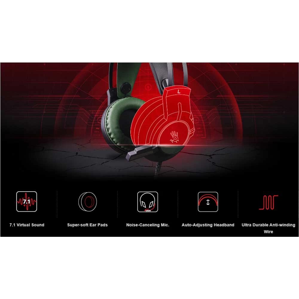 A4tech A4TECH J437 Bloody Glare Headphone in BD