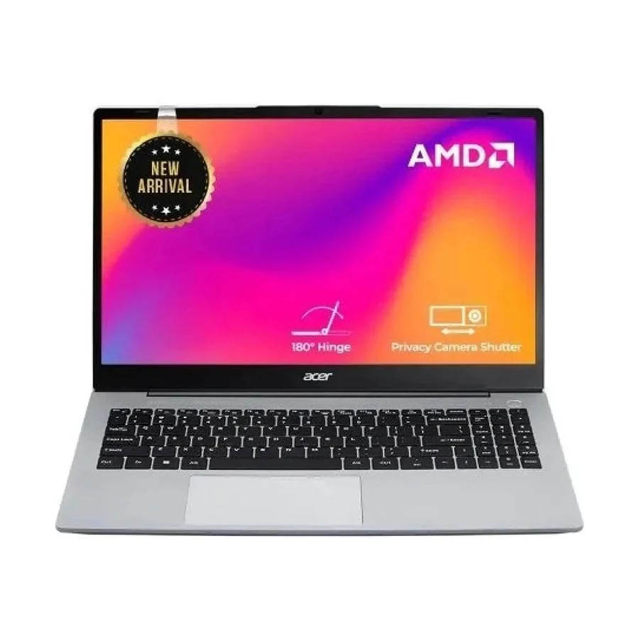 Acer Aspire 15 AS15-42 AMD Ryzen 3 7330U 8GB RAM 512GB SSD 15.6 Inch FHD Display Pure Silver Laptop