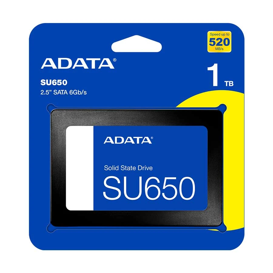 Adata SU650 1TB Internal SSD specifications