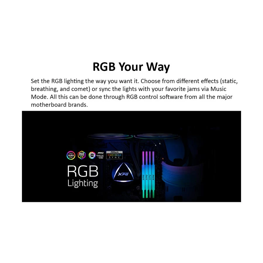 Adata XPG LANCER RGB 16GB Desktop Ram Price in Bangladesh