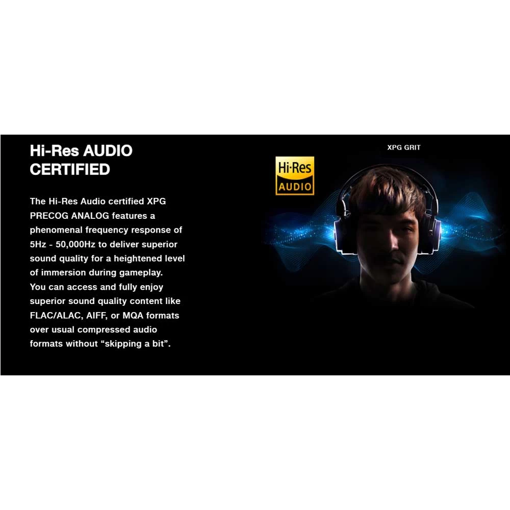 Adata XPG PRECOG ANALOG Headphone specifications
