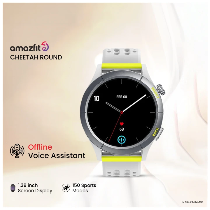Amazfit Cheetah Round Smartwatch features