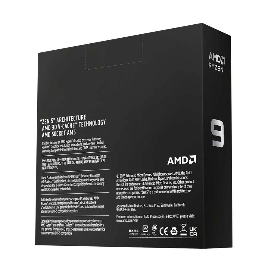 AMD Ryzen 9 9950X3D2 Dual Edition Processor in BD
