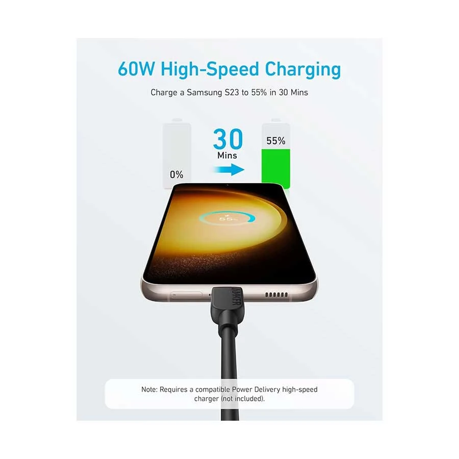 Anker 310 USB Type-C Male to USB Cable in BD