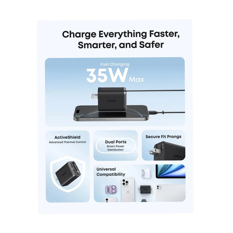 Anker Nano Charger Wall Charger Price in Bangladesh