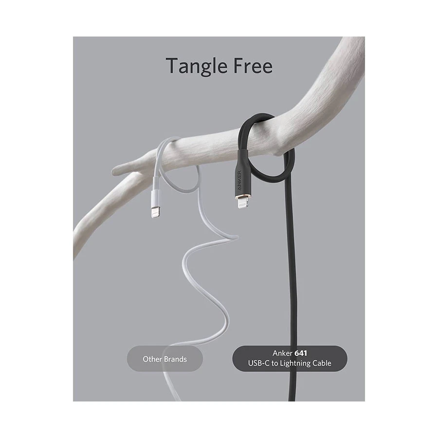 Anker PowerLine III Flow USB Type-C Male to Lightning USB Cable Price in Bangladesh