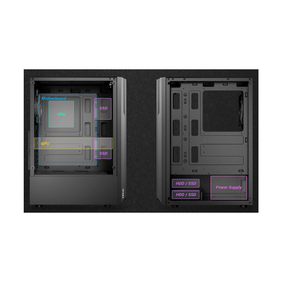 Antec AX22 Elite RGB Casing Best Price