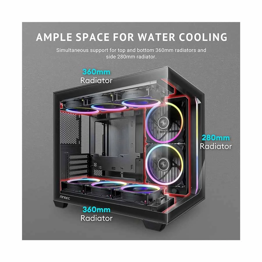 Antec C5 Black ARGB Constellation Series Casing specifications