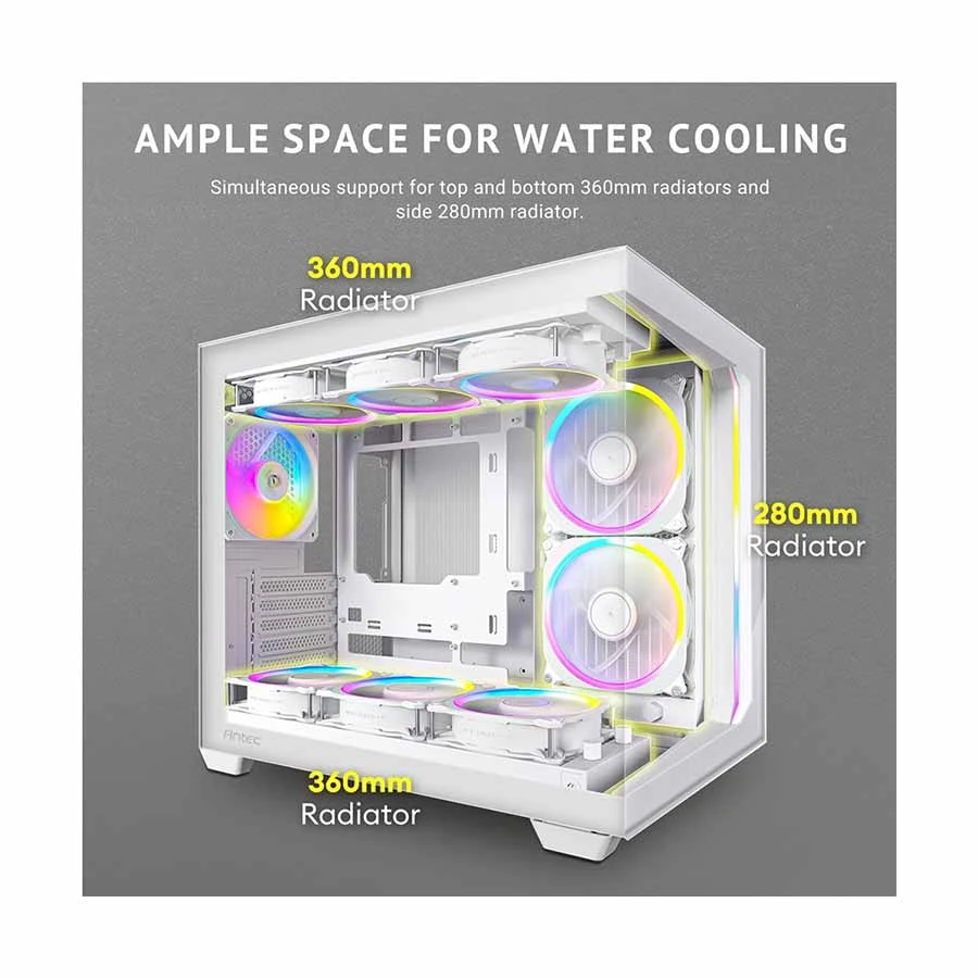 Antec C5 White ARGB Constellation Series Casing specifications