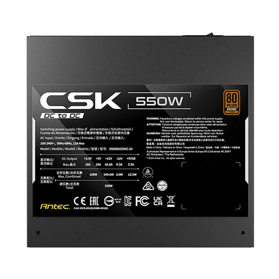 Antec CSK550DC Power Supply Best Price