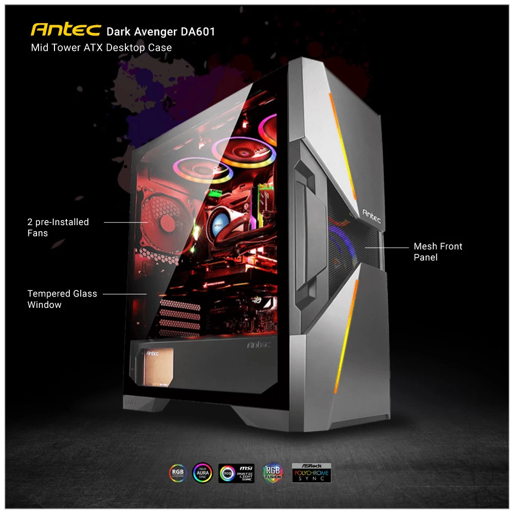 Antec Dark Avenger DA601 Casing Price in BD