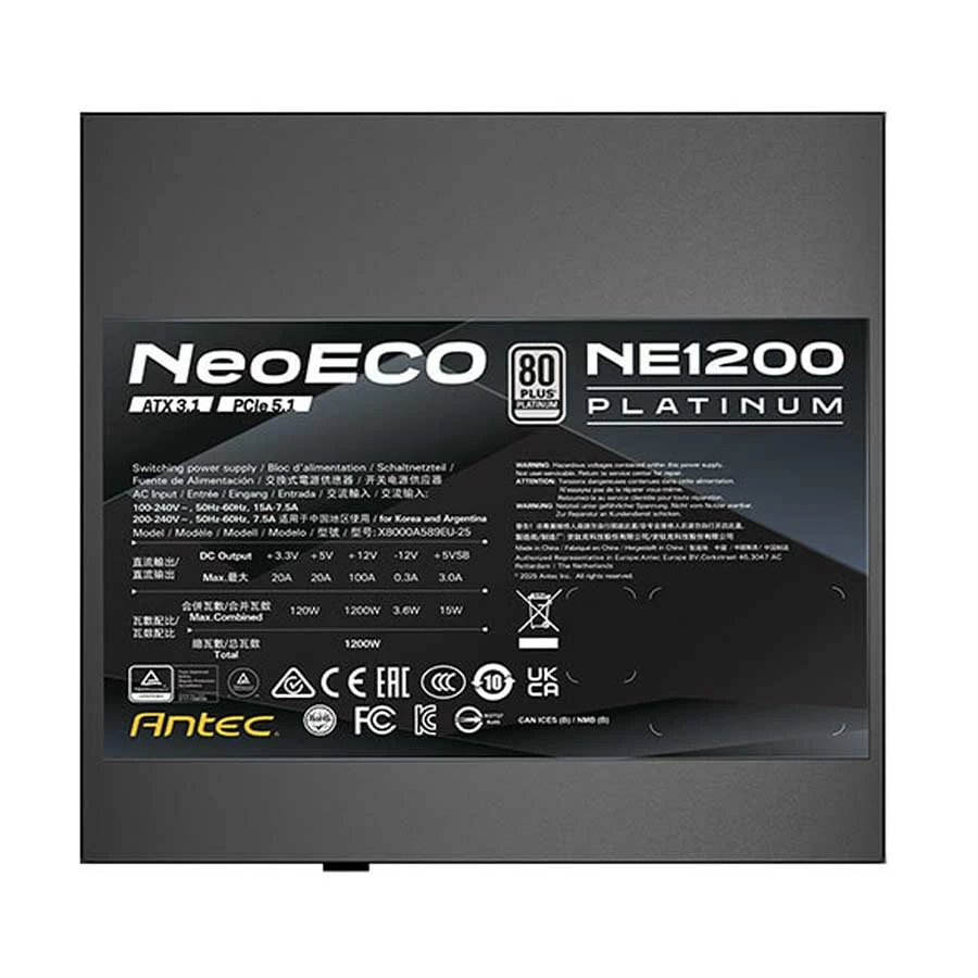 Antec NE1200 Platinum ATX3.1 Power Supply Best Price