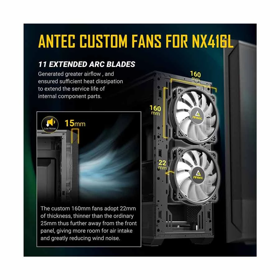 Antec NX416L Casing Price in Bangladesh