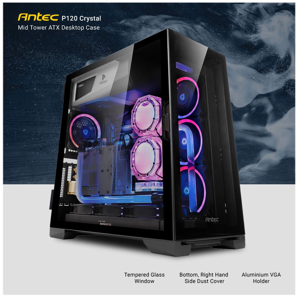 Antec P120 Crystal Casing specifications