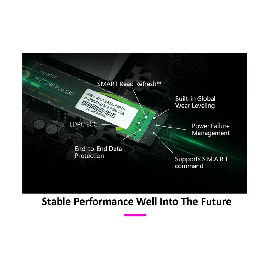 Apacer AS2280P4U 2TB Internal SSD Price in BD