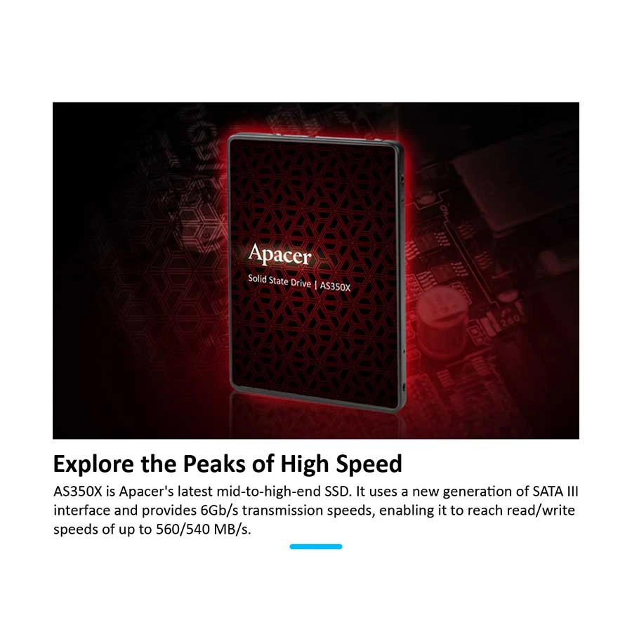 Apacer AS350X 2TB Internal SSD in BD