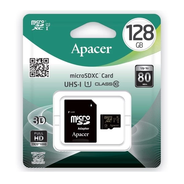 Apacer MicroSDXC UHS-1 Memory Card Memory Card Price in Bangladesh