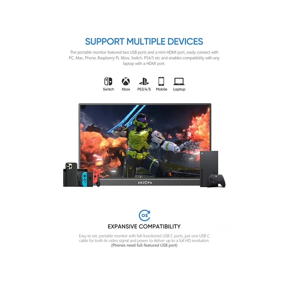 Arzopa A1 All Monitor in BD