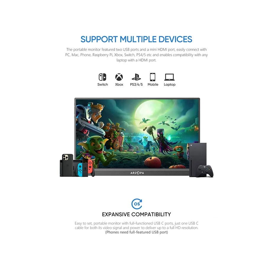 Arzopa Z1C All Monitor in BD