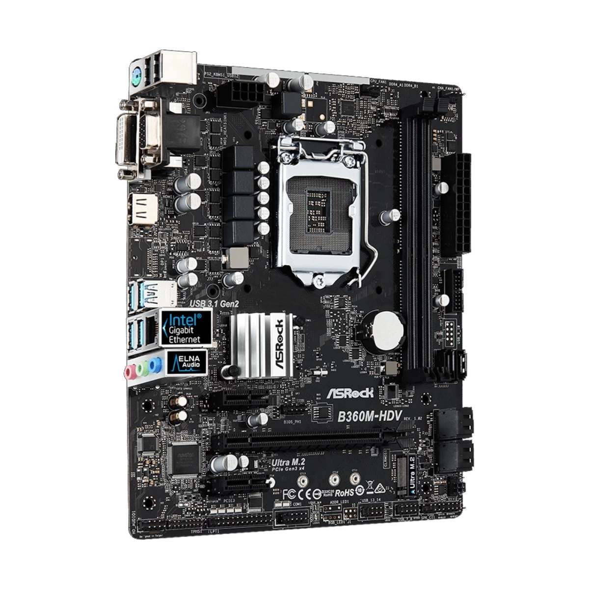 Asrock B360M-HDV Motherboard in BD