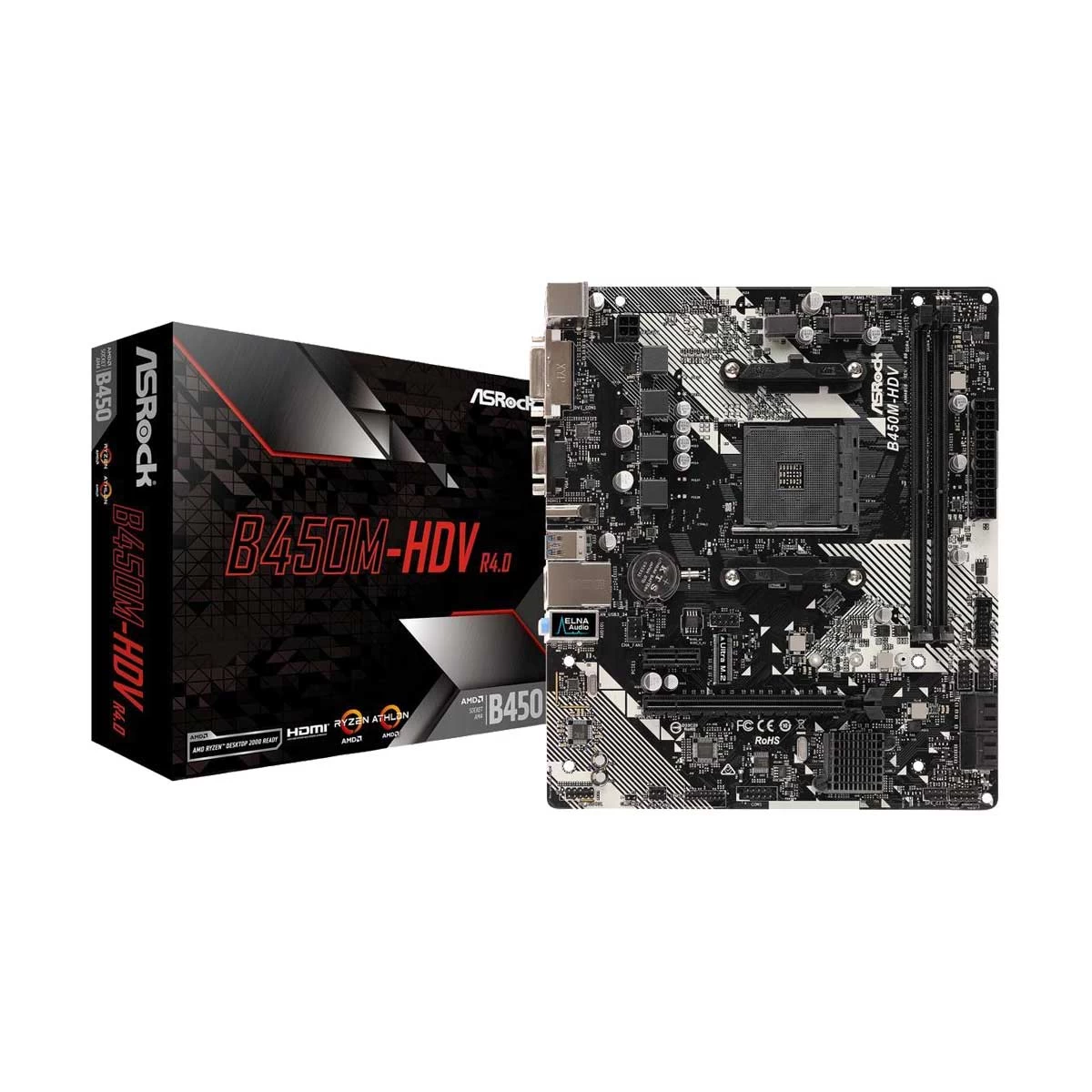 Asrock B450M-HDV R4.0 Motherboard