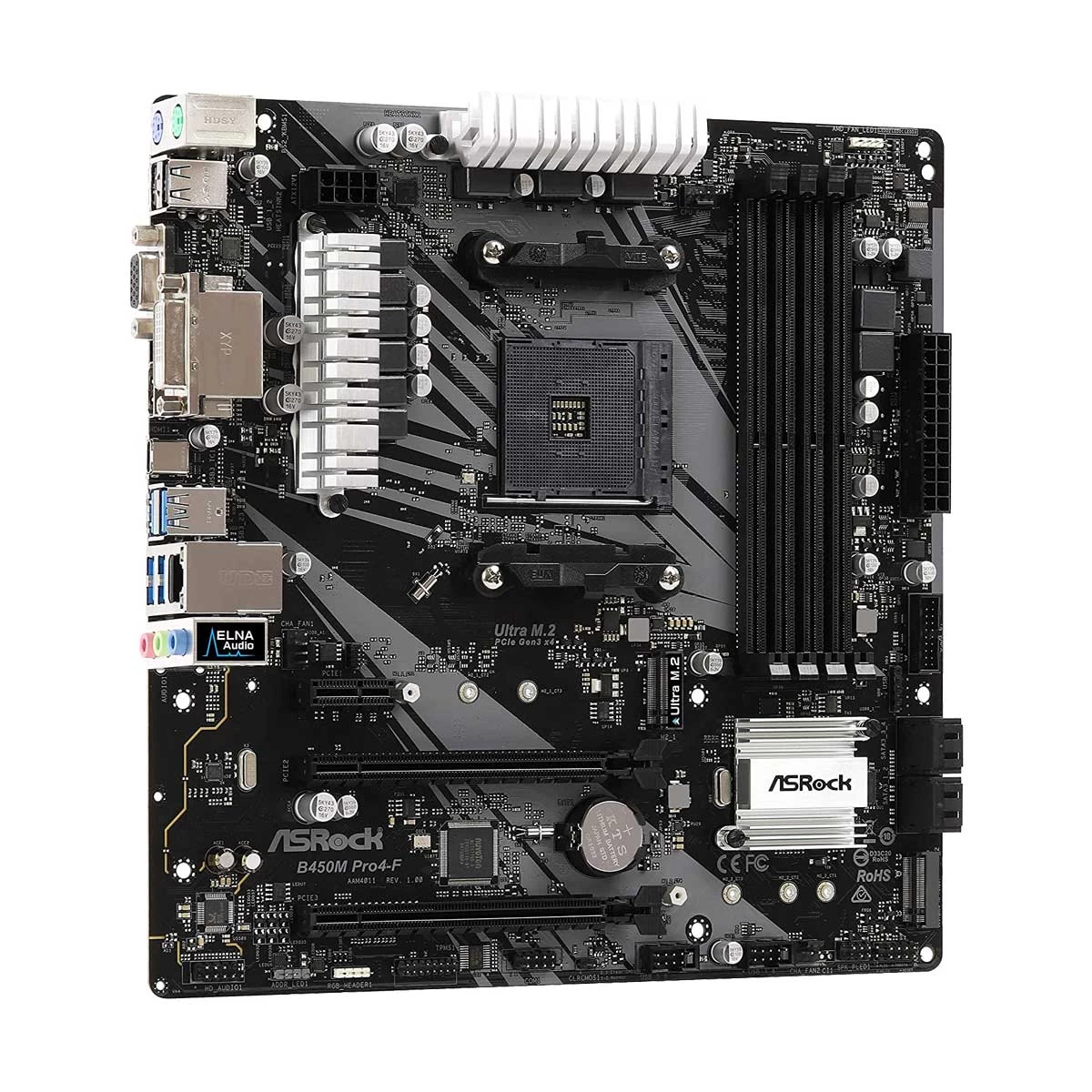 Asrock ASRock B450M Pro4-F Motherboard Price in Bangladesh