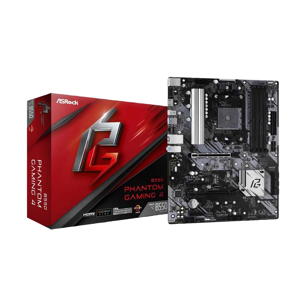 Asrock ASRock B550 Phantom Gaming 4 Motherboard