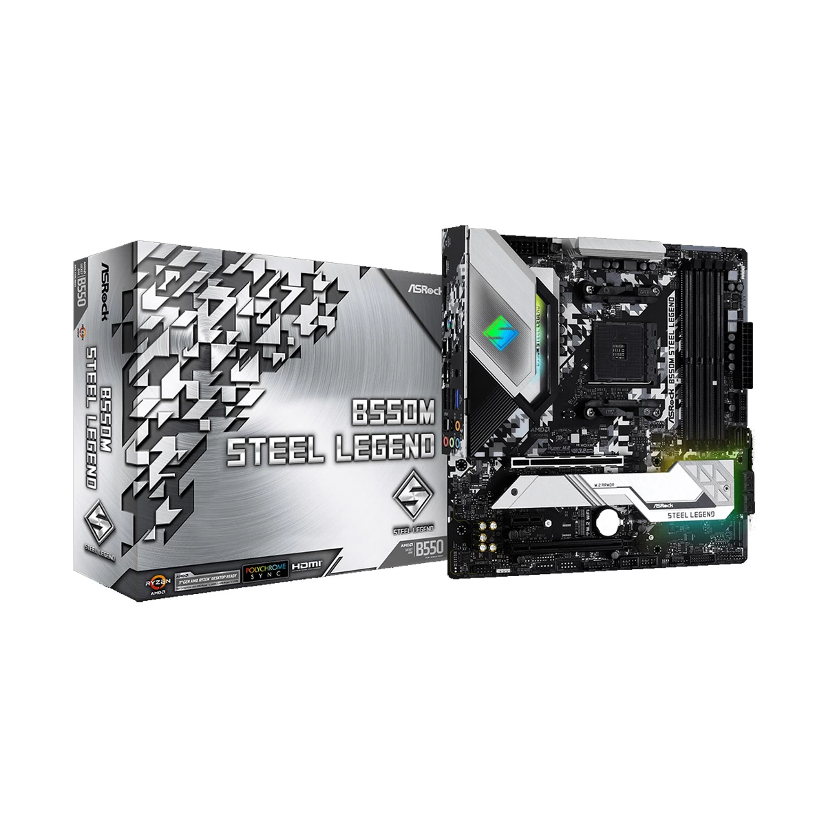 Asrock B550M Steel Legend Motherboard