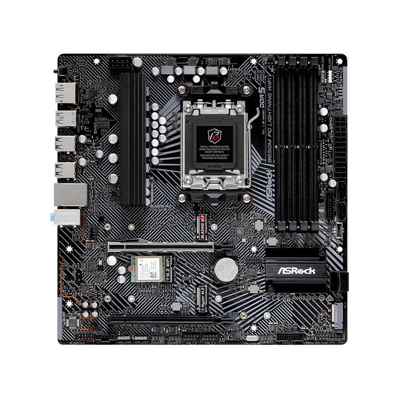 Asrock B650M PG Lightning Wi-Fi Motherboard