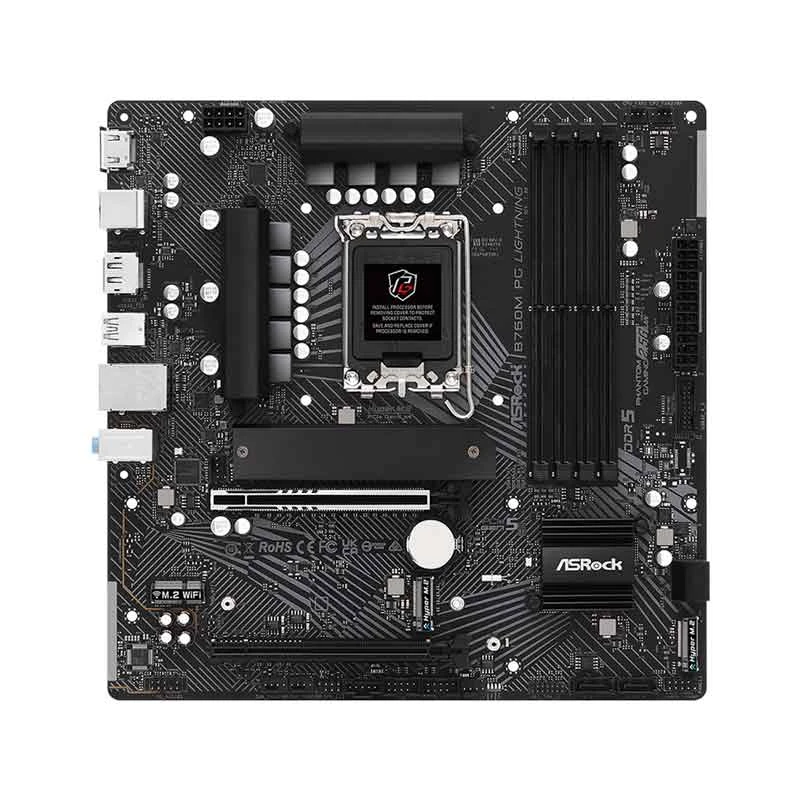 Asrock ASRock B760M PG LIGHTNING D5 Motherboard