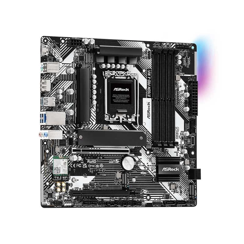 Asrock ASRock B760M Pro-A D5 (Wi-Fi 6E) Motherboard in BD