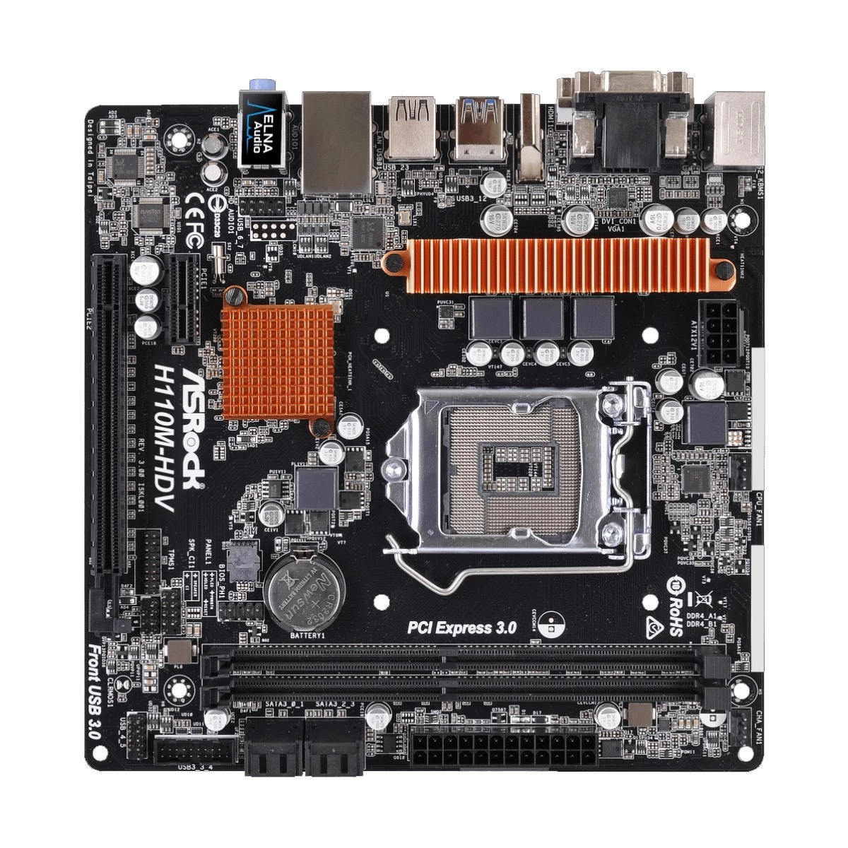 Asrock H110M-HDV R3.0 Motherboard Price in Bangladesh