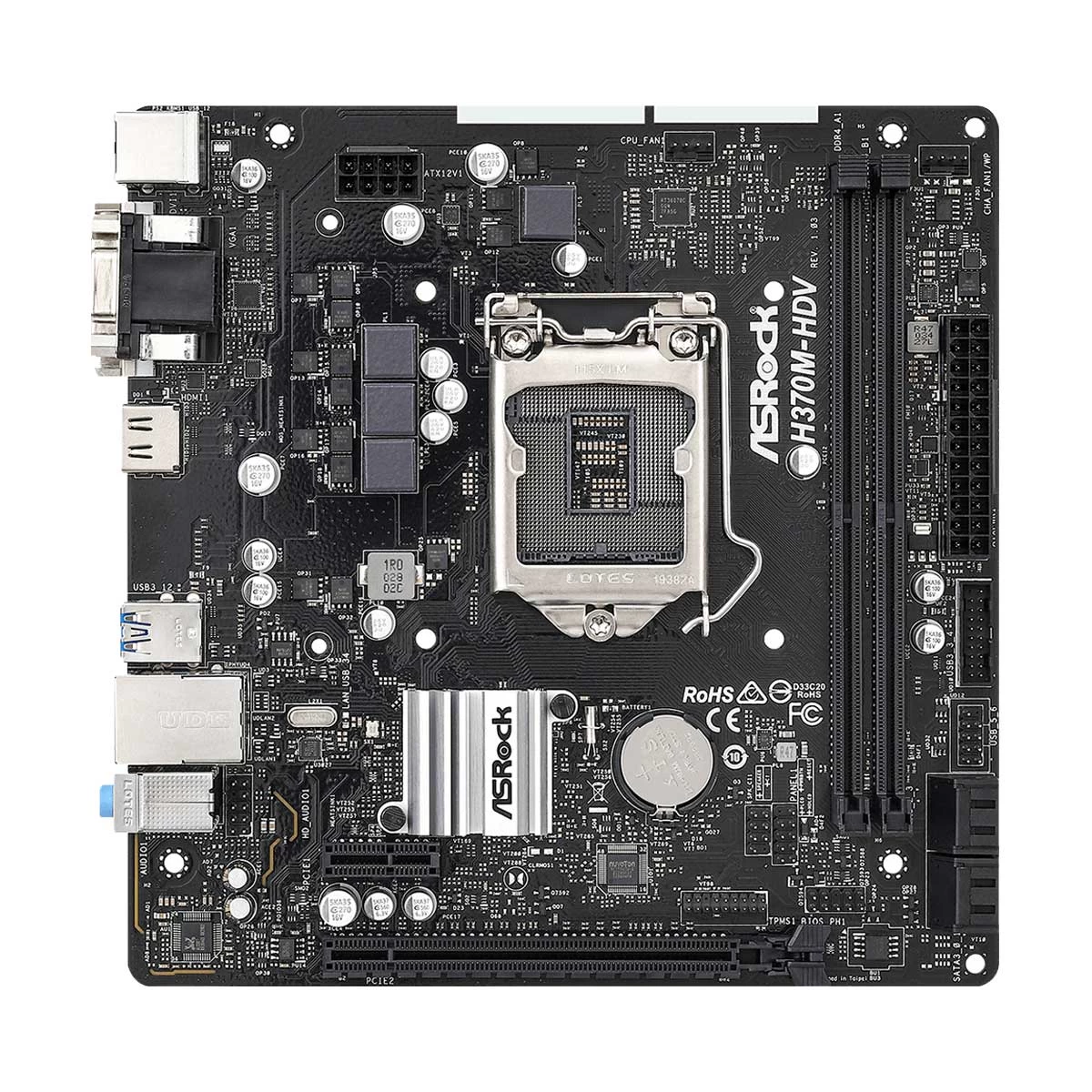 ASRock H370M-HDV Motherboard