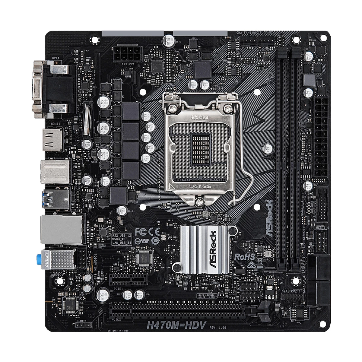 Asrock ASRock H470M HDV Motherboard Price in Bangladesh