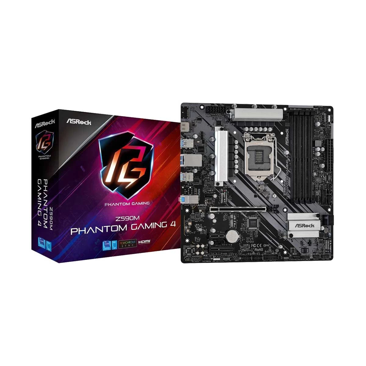 ASRock Z590M Phantom Gaming 4 Motherboard