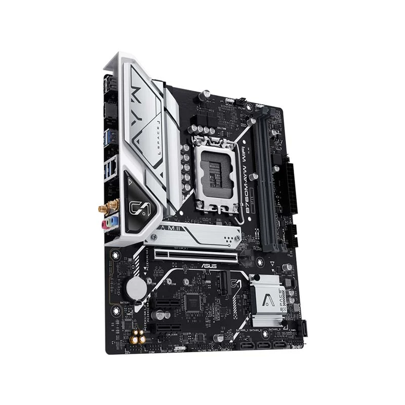 Asus B760M-AYW (Wi-Fi 6) Motherboard in BD