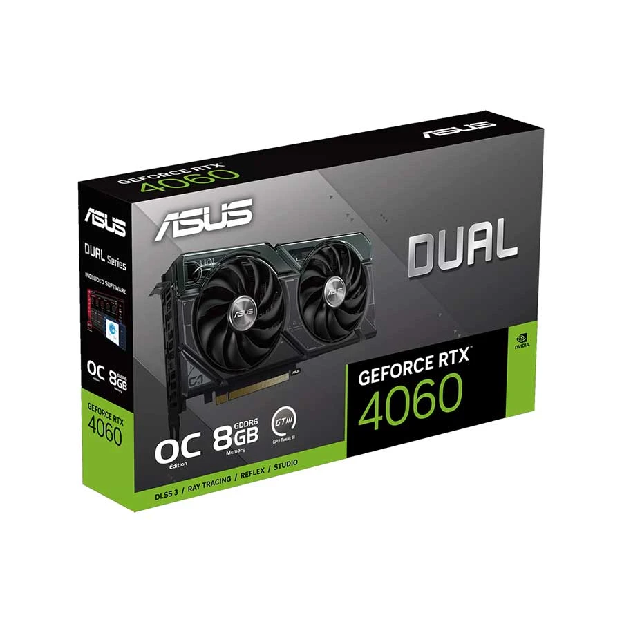Asus Dual GeForce RTX 4060 OC Edition 8GB Graphics Card Review