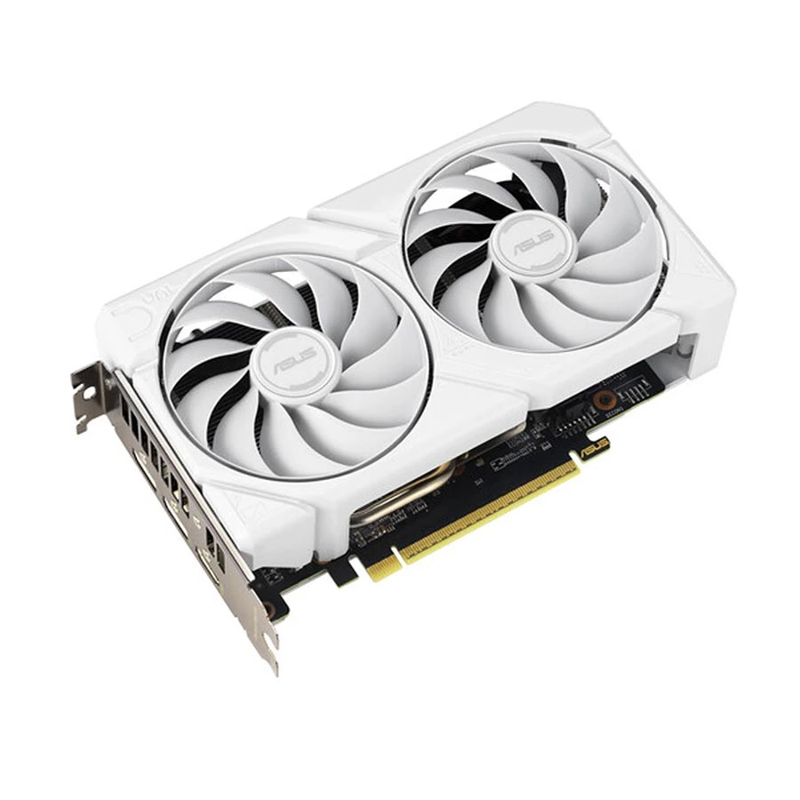 Asus Dual Radeon RX 9060 XT White Edition Graphics Card