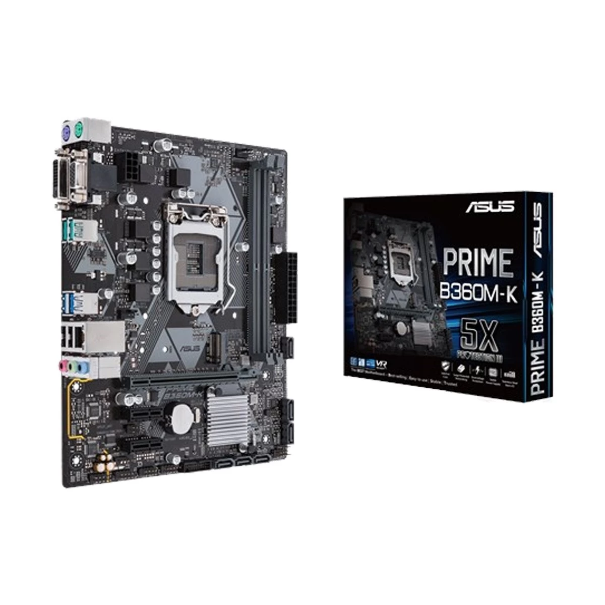 Asus PRIME B360M-K Motherboard