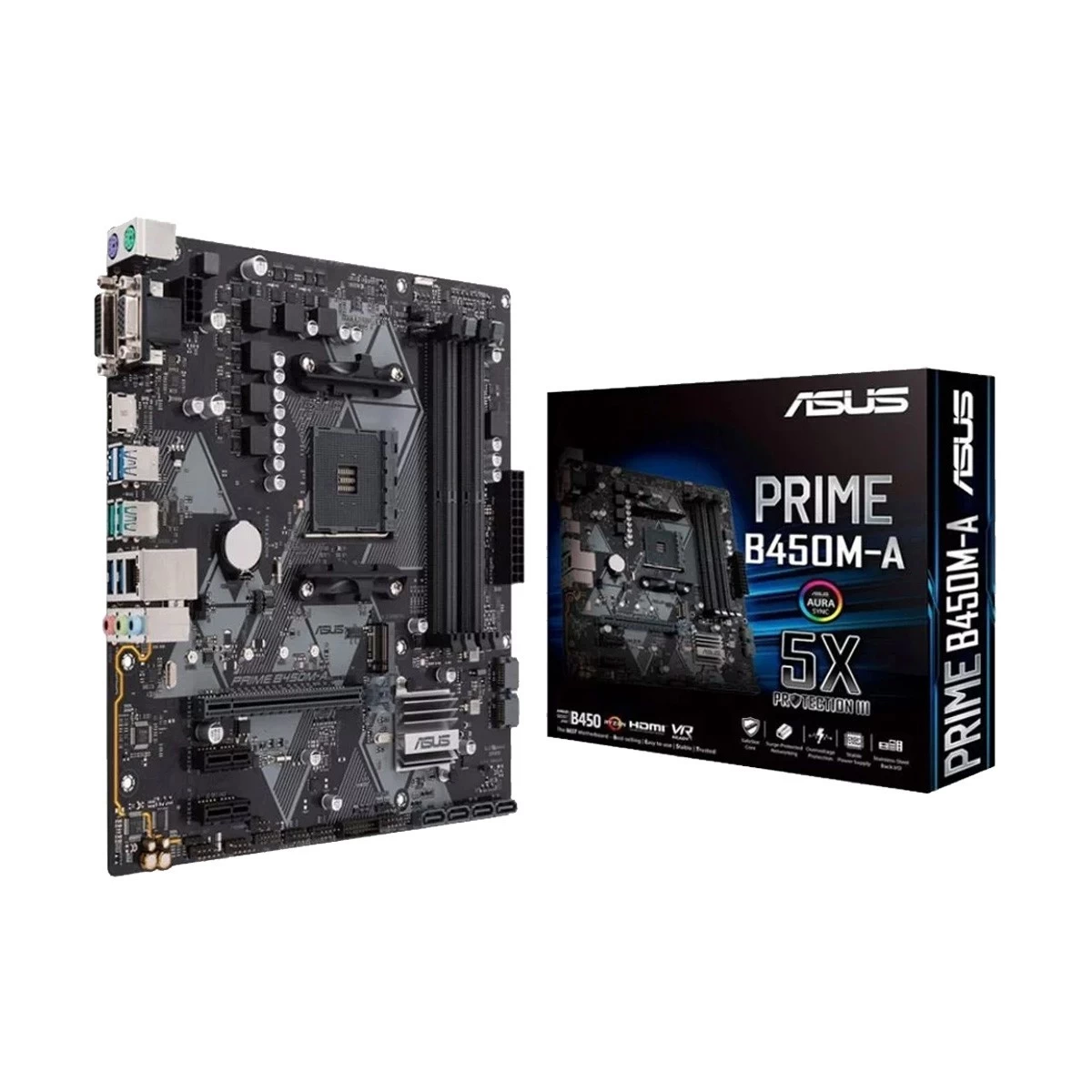 Asus PRIME B450M-A Motherboard