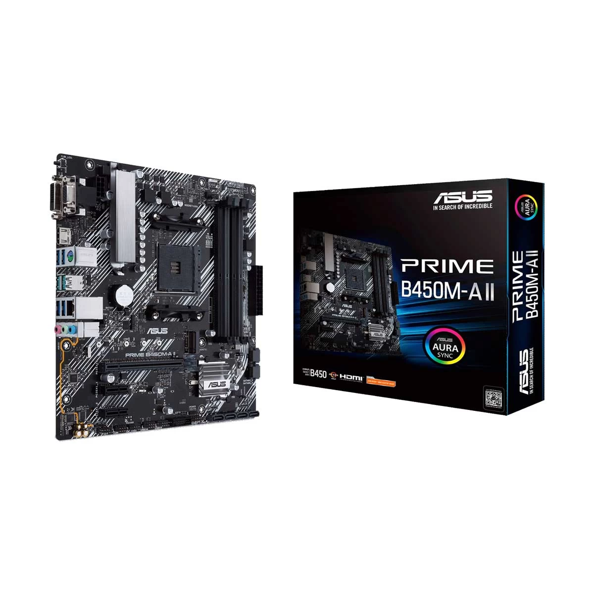 Asus PRIME B450M-A II Motherboard