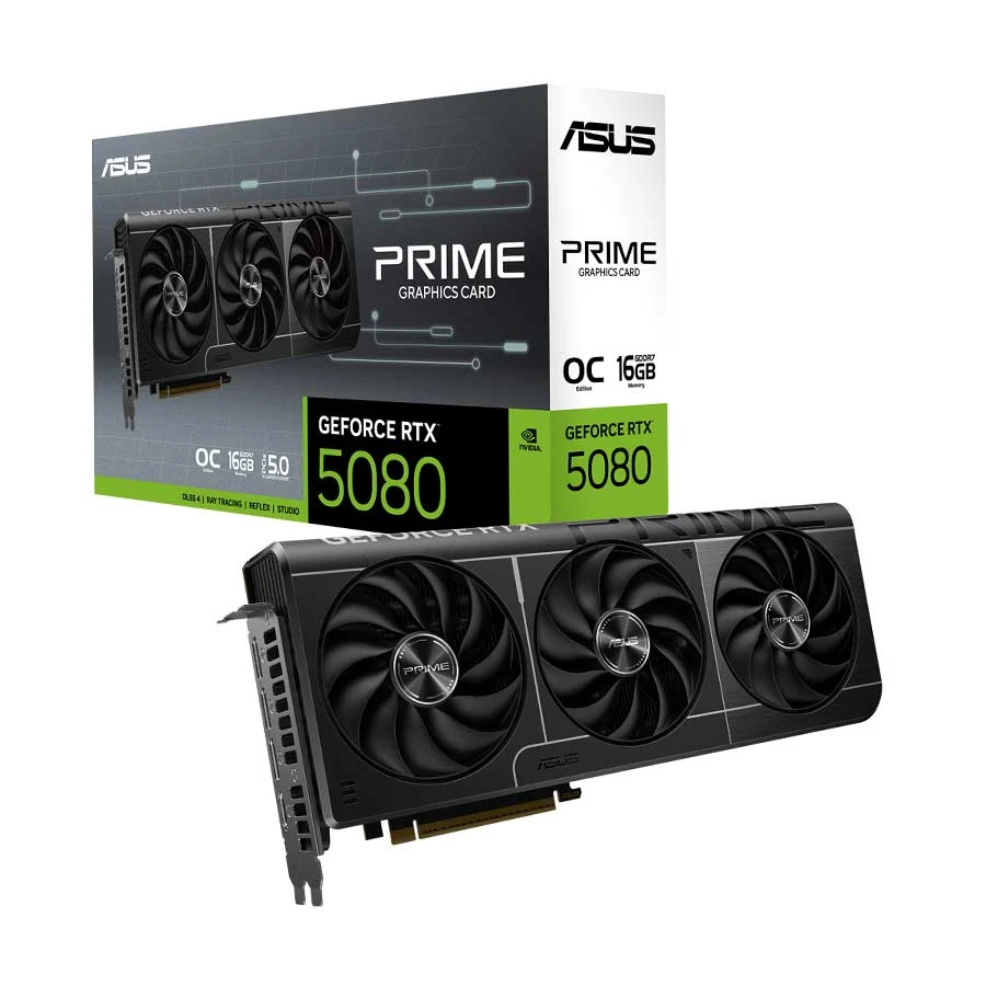 ASUS Asus PRIME GeForce RTX 5080 OC Edition Graphics Card