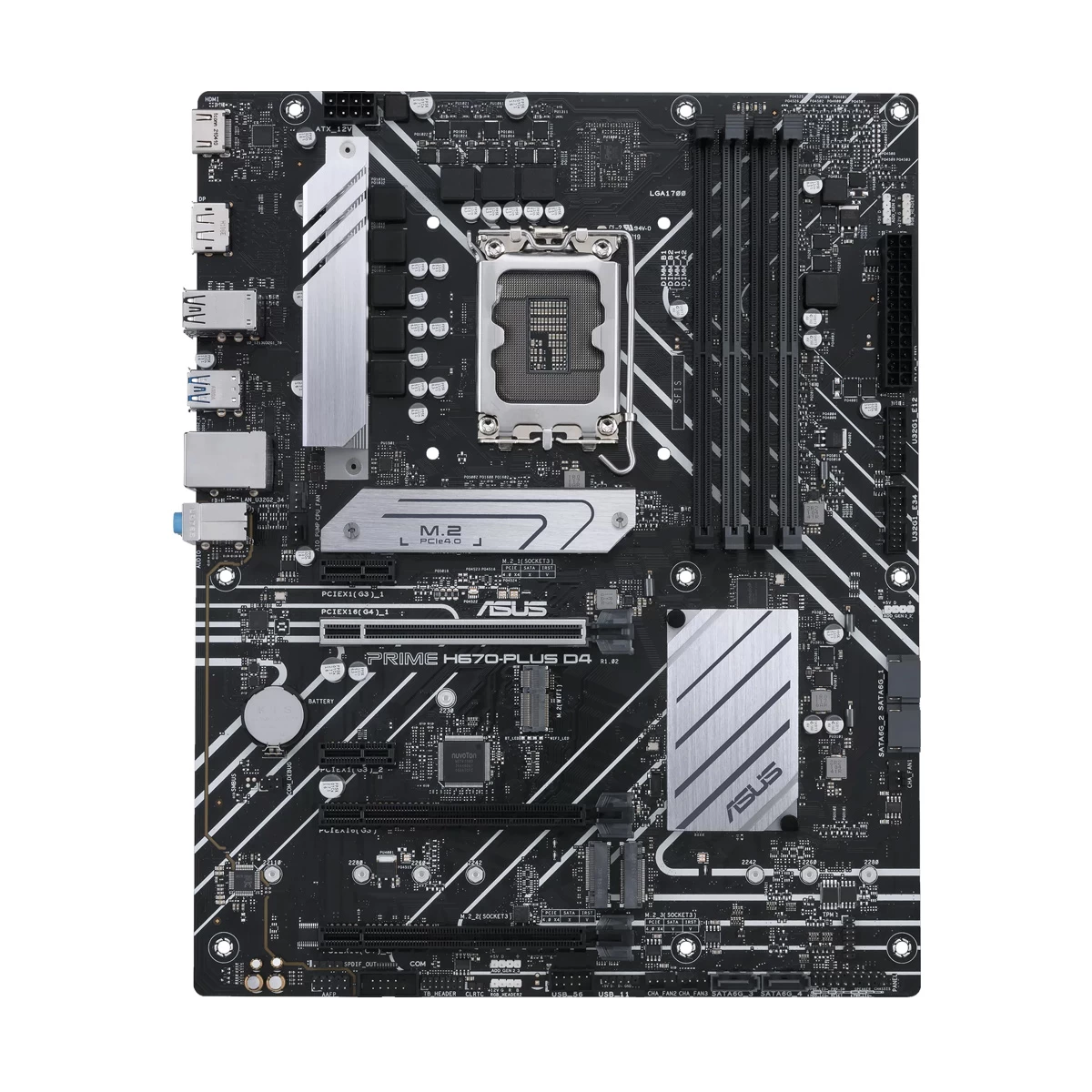 Asus PRIME H670-PLUS D4 Motherboard