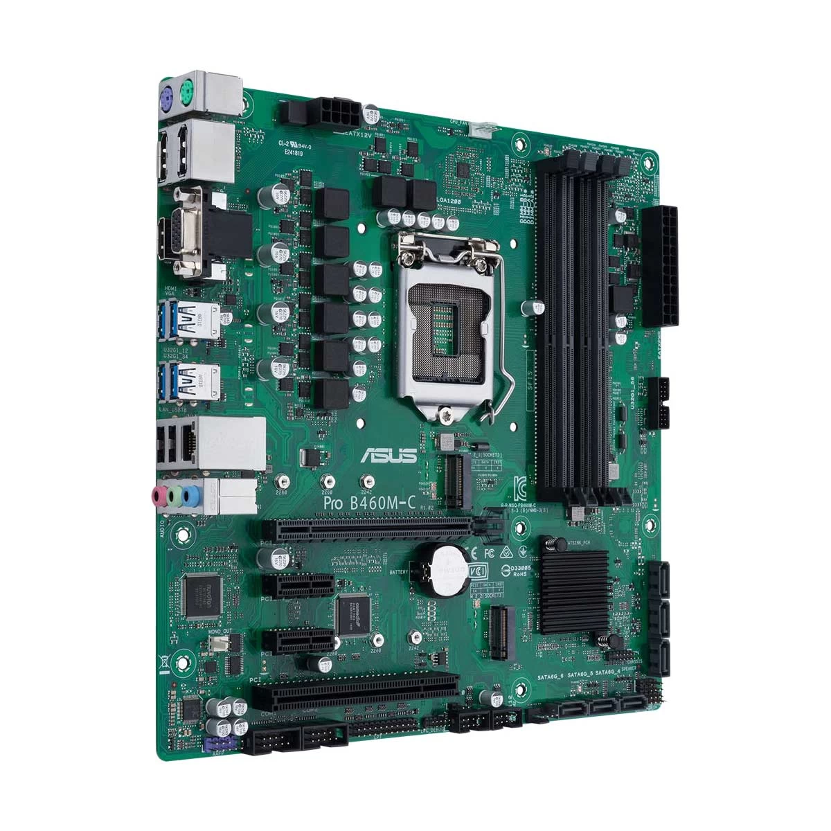 Asus PRO B460M-C/CSM Motherboard in BD