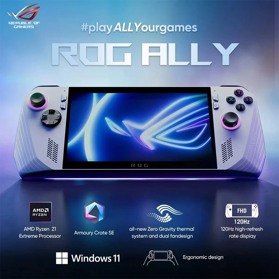 ASUS Asus ROG Ally RC71L (2023) Gaming Console features
