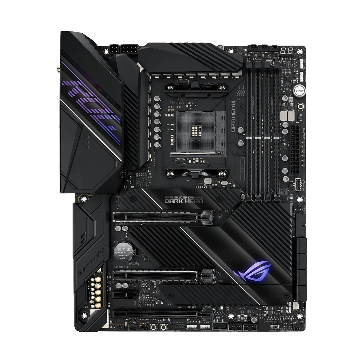 Asus ROG Crosshair VIII Dark Hero (Wi-Fi 6) Motherboard in BD