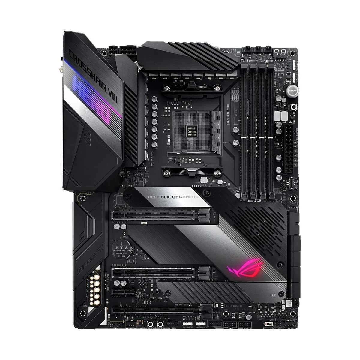 Asus ROG Crosshair VIII Hero (WI-FI) Motherboard Price in Bangladesh