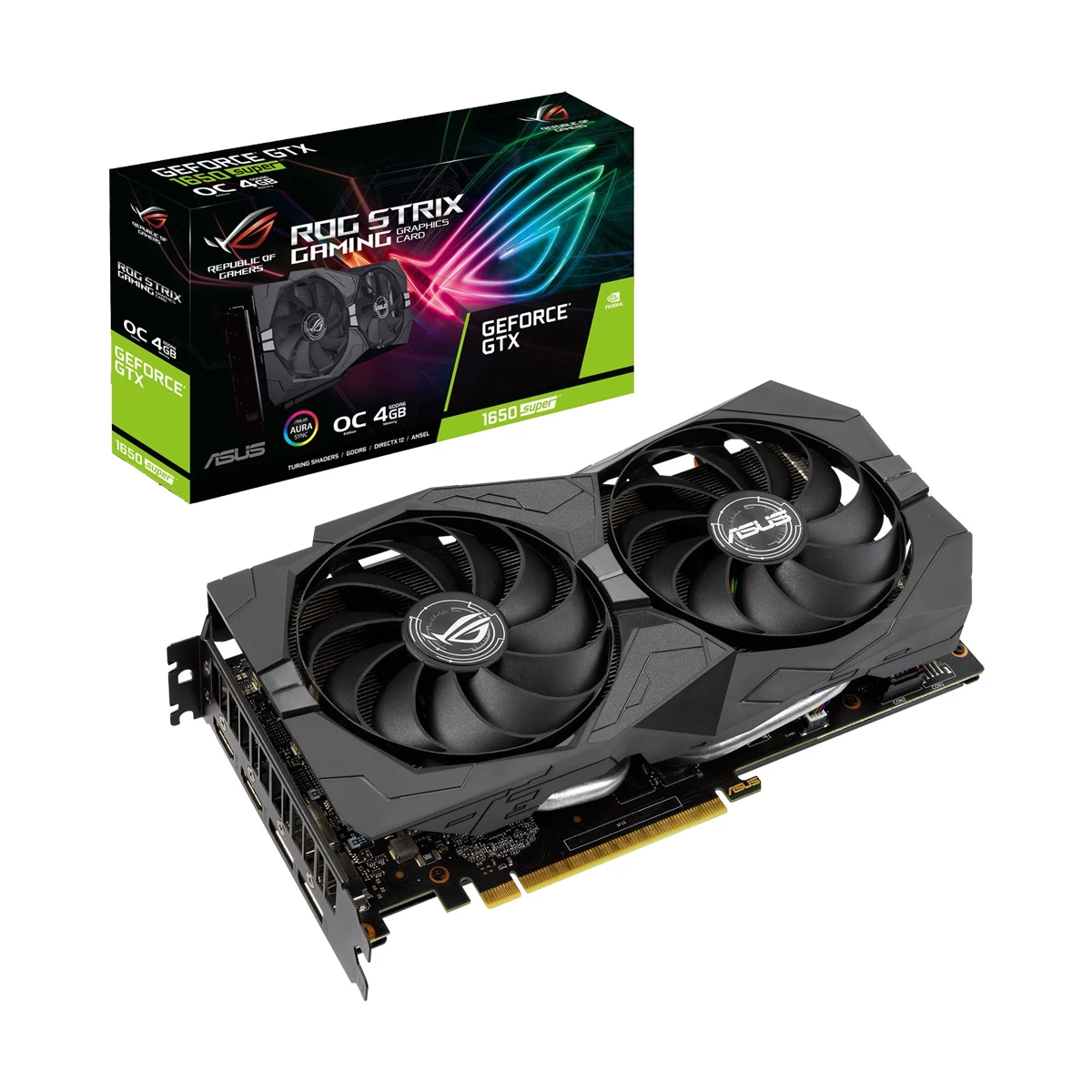 Asus ROG Strix GeForce GTX 1650 SUPER OC Edition Graphics Card