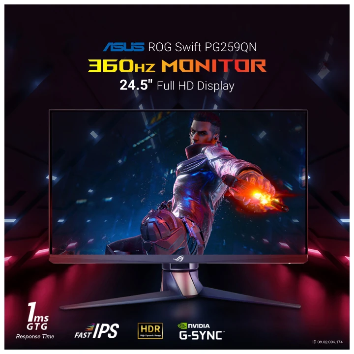 Asus ROG Swift PG259QN All Monitor Best Price