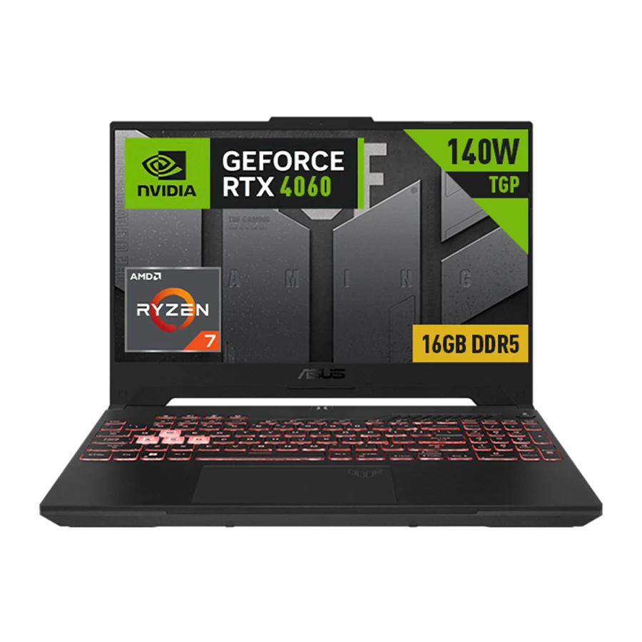 Asus TUF Gaming A15 FA507NVR All Laptop